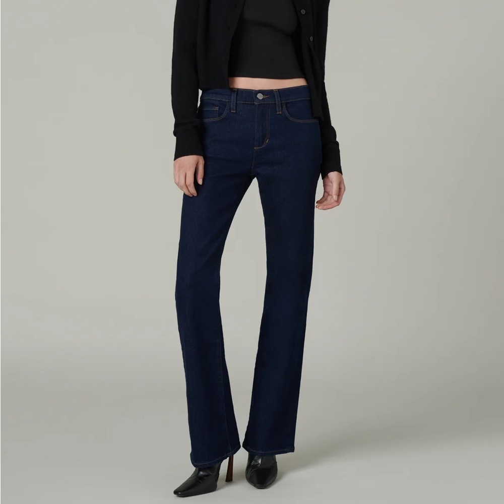 Joe’s Jeans the Provocateur mid rise bootleg dark wash denim jeans size 28